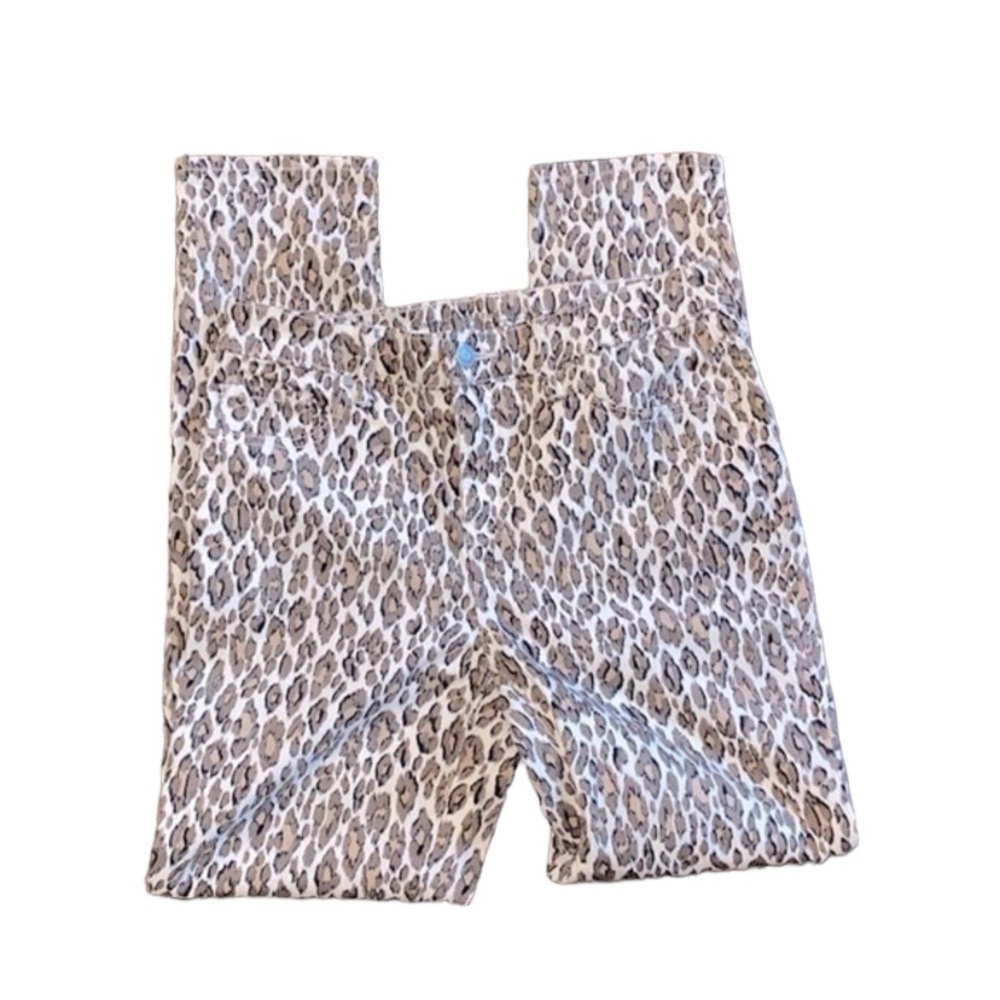 Chicos so slimming girlfriend slim leopard print jeans new with tags size 28